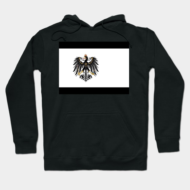 Prussian coat of arms flag Hoodie by AidanMDesigns